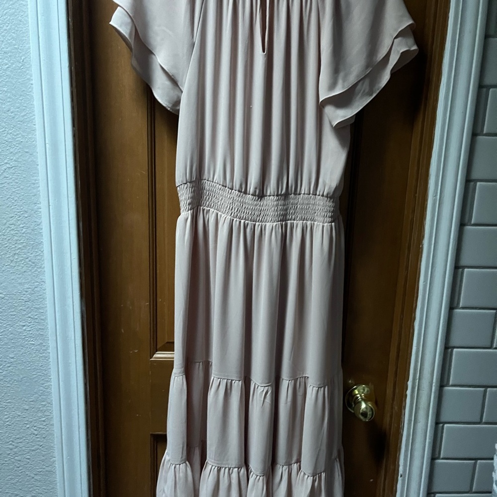 Loft Pink Spring Dress - Picture 6 of 9